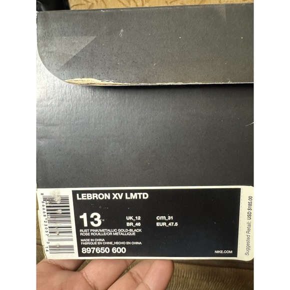 Size 13 - Nike‎ LeBron 15 Hollywood ALL STAR (CLEAN!) W/Box! main image 8